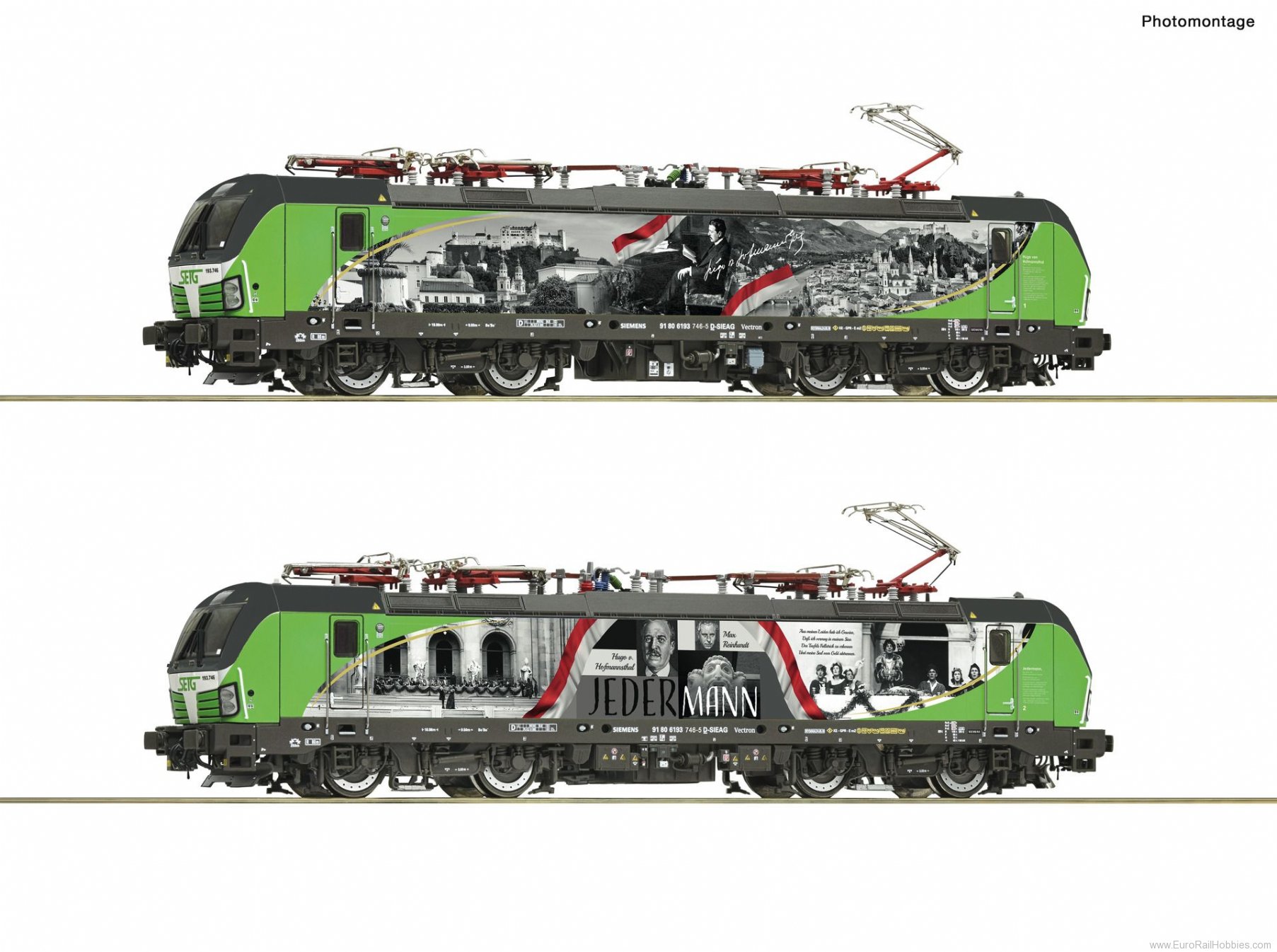 Roco 71998 Electric locomotive 193 746-5, SETG DCC w/Sou