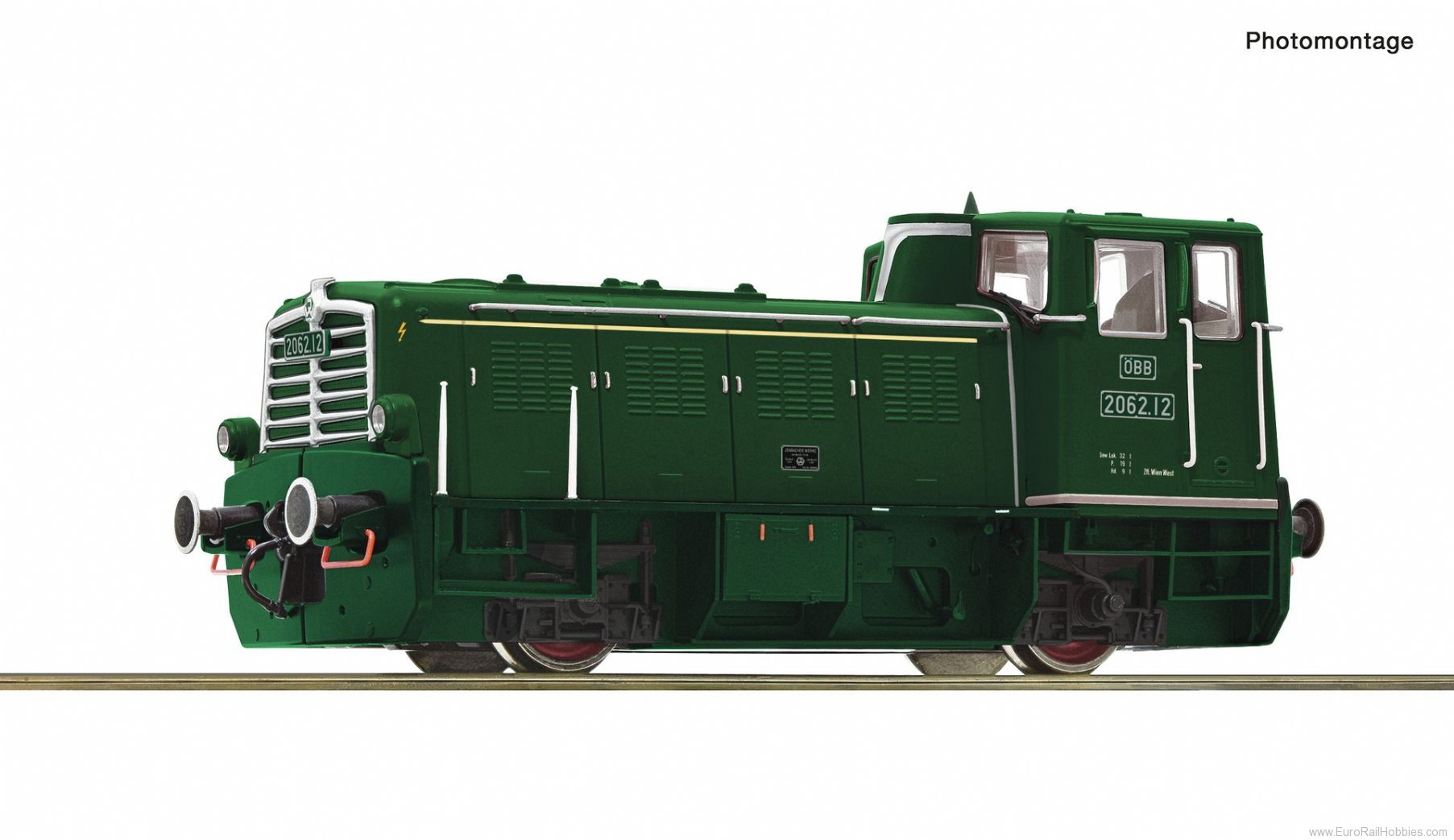 Roco 72004 ÃBB Diesel locomotive class 2062 (DCC w/So