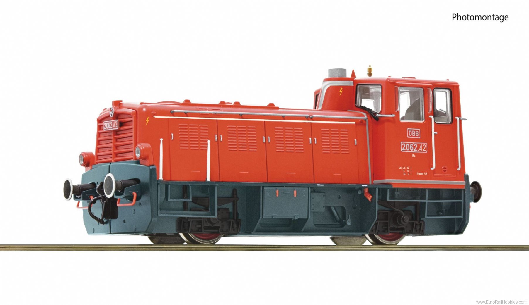 Roco 72005 OBB Diesel locomotive class 2062, DCC w/Sound