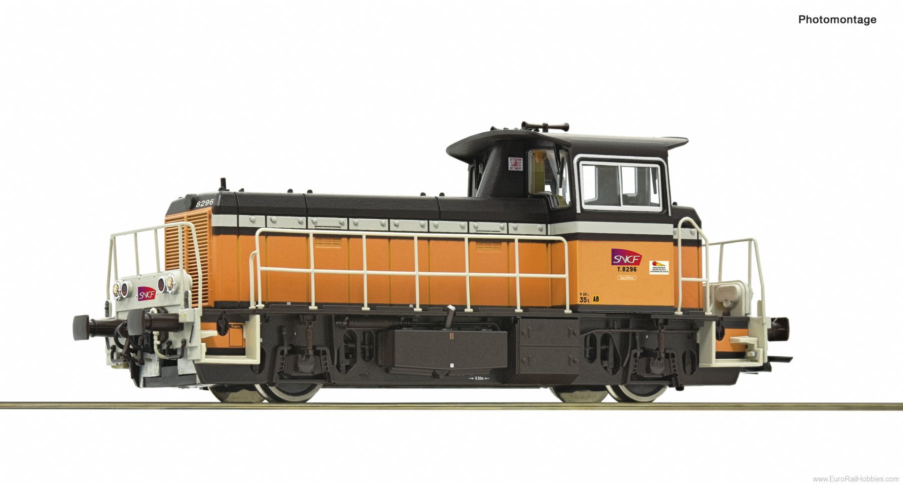 Roco 72010 Diesel locomotive Y 8296, SNCF (Digital Sound