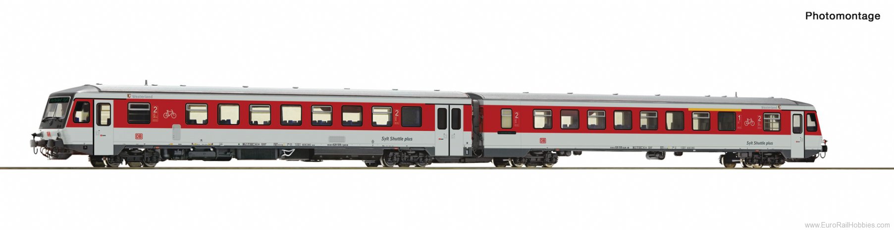 Roco 72070 Diesel railcar class 628 509-1, DB AG 