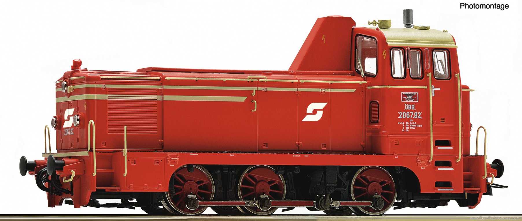 Roco 7300064 Roco OBB Diesel locomotive 2067.82