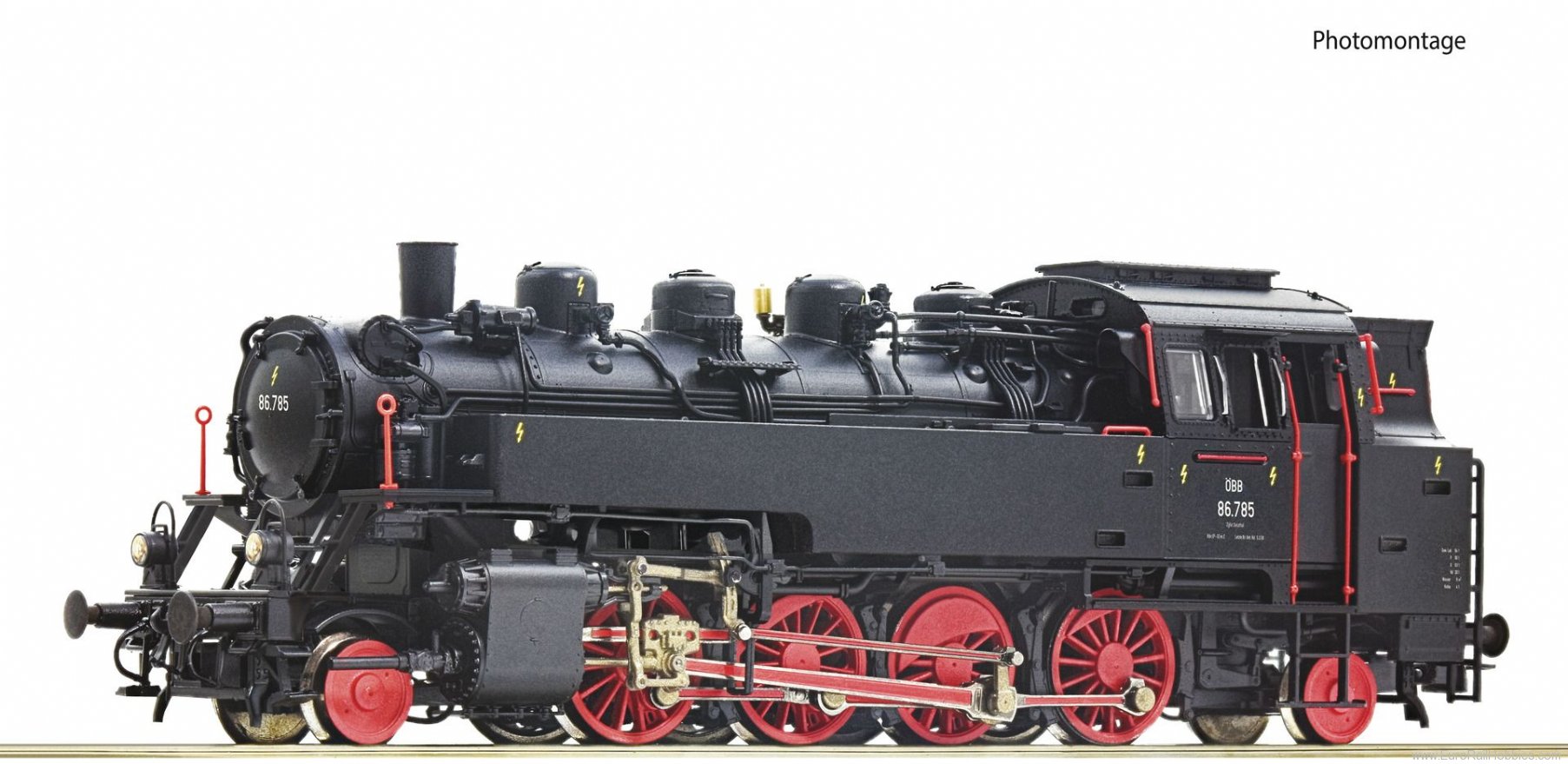 Roco 73030 OBB Steam locomotive class 86,