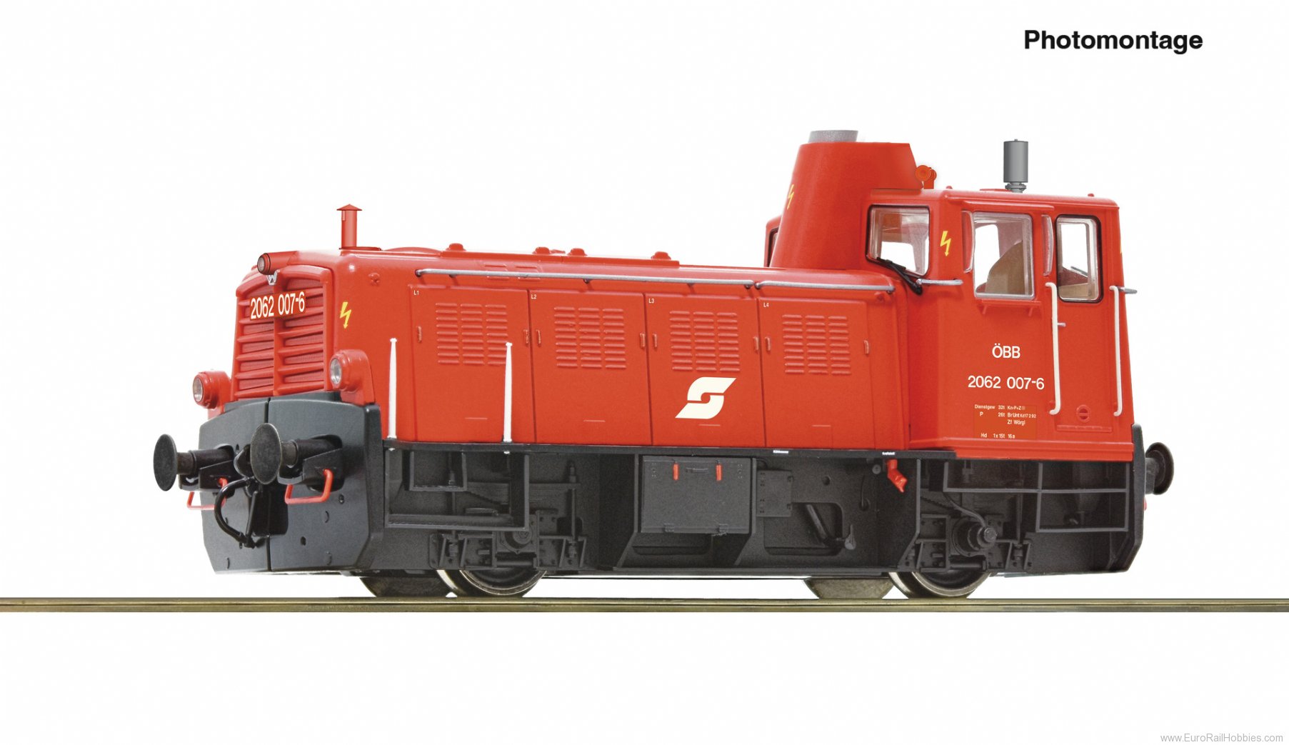 Roco 7310031 Diesel locomotive 2062 007-6, ÃBB (DCC Sou