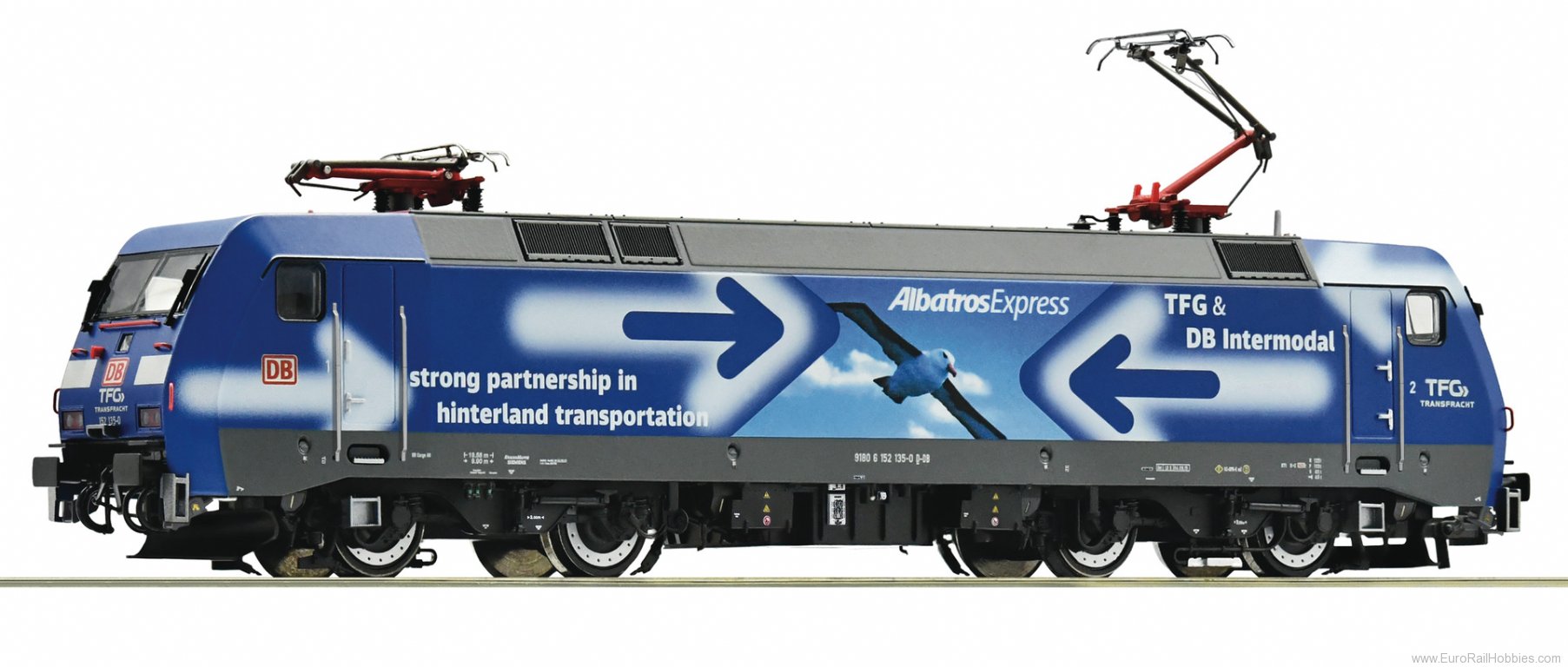 Roco 73168 DB AG Electric locomotive class 152 'Albatros