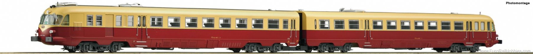 Roco 73177 FS Diesel railcar class ALn 448/460, DCC w/So