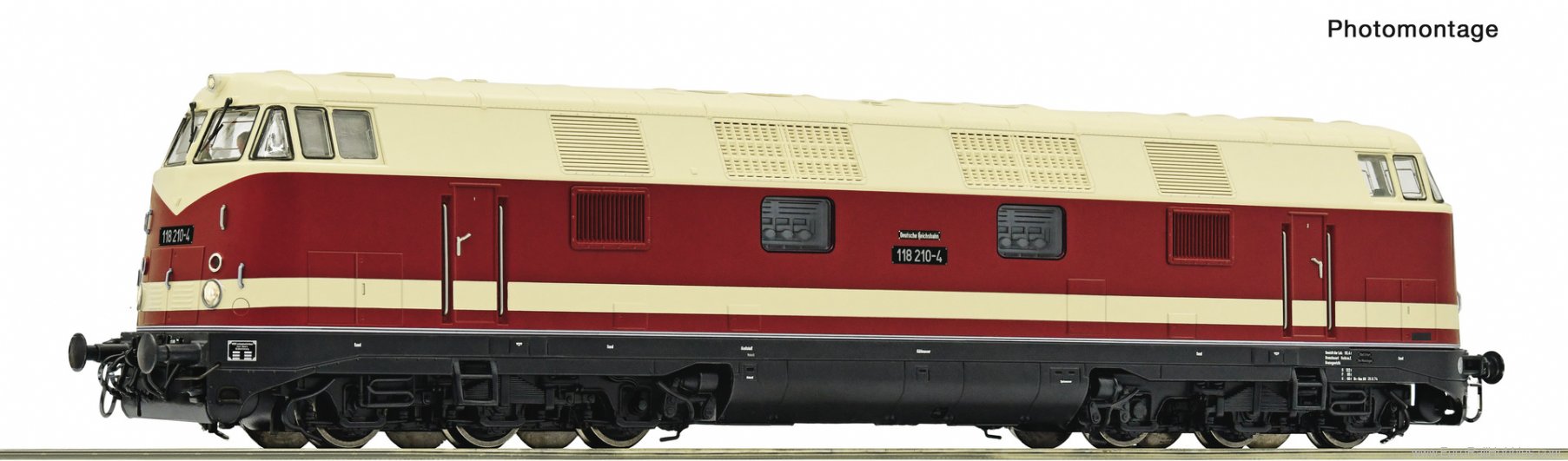 Roco 7320060 Roco DR Diesel locomotive 118 210-4, (Marklin