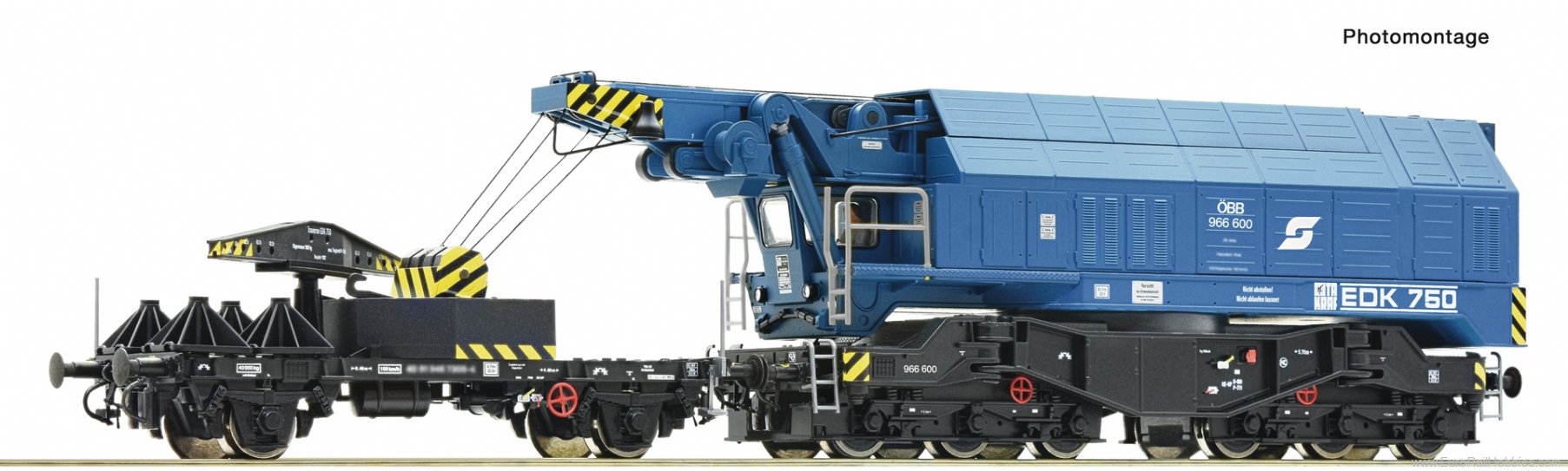 Roco 7320069 Roco OBB Slewing railway crane  (Marklin AC D