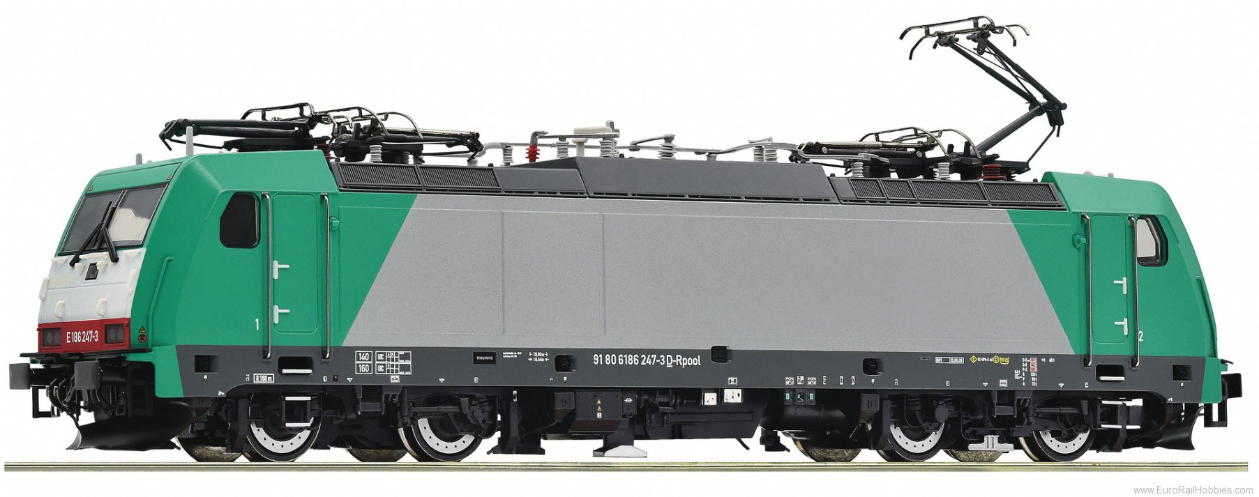 Roco 73227 Railpool Electric locomotive 186 247-3 (DCC w