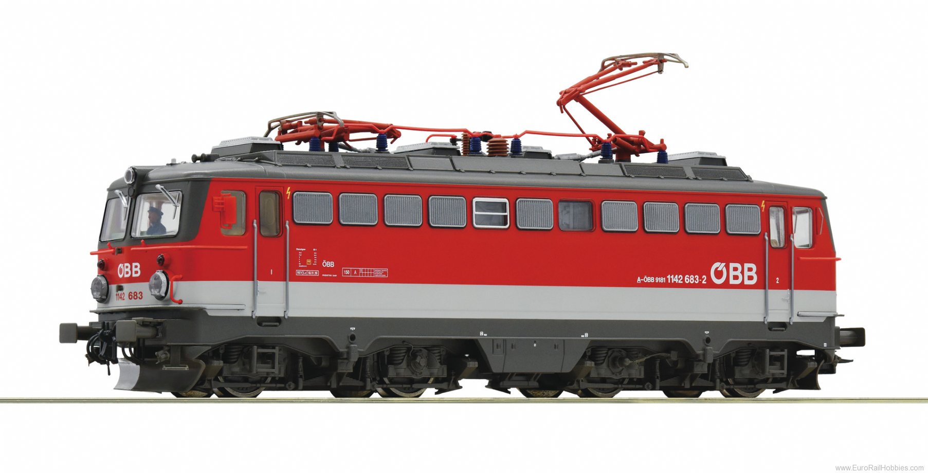 Roco 73611 ÃBB Electric locomotive 1142 683-2 (DCC w/