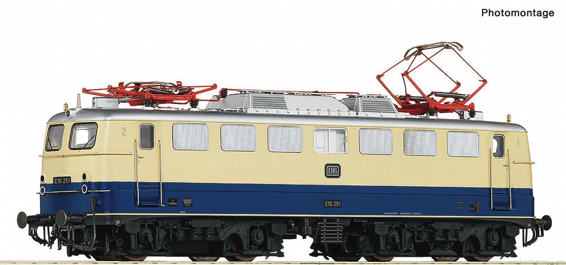 Roco 73622 DB Electric locomotive E 10 251,  DCC w/Sound