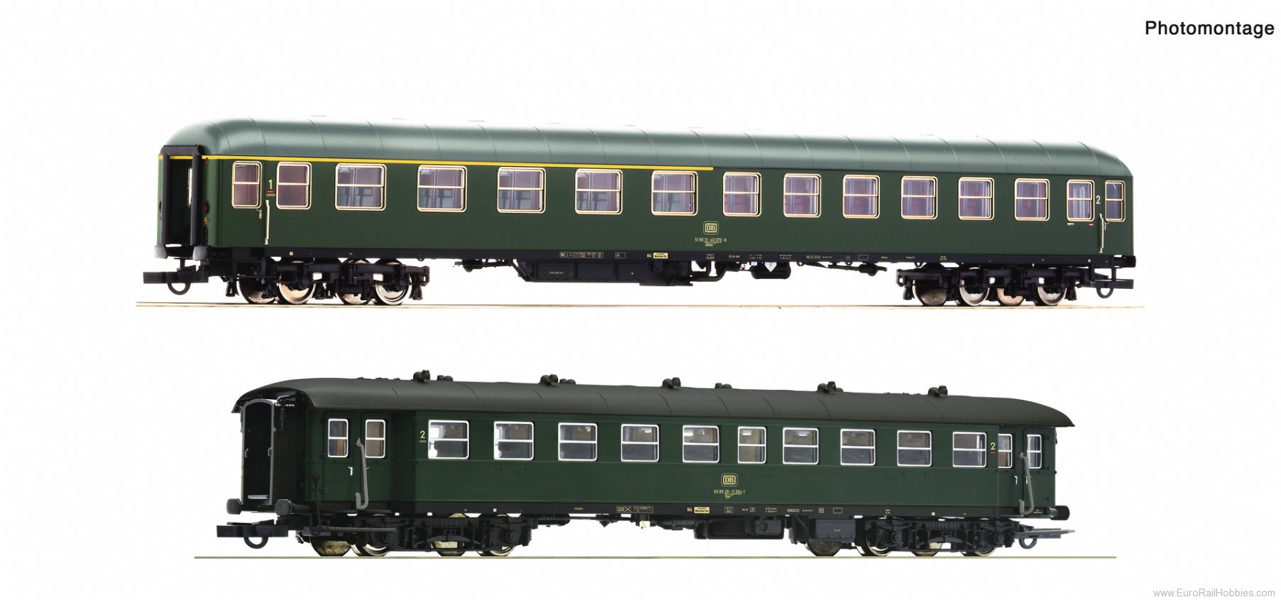 Roco 74011 2-piece set 2: Passenger train Freilassing, D