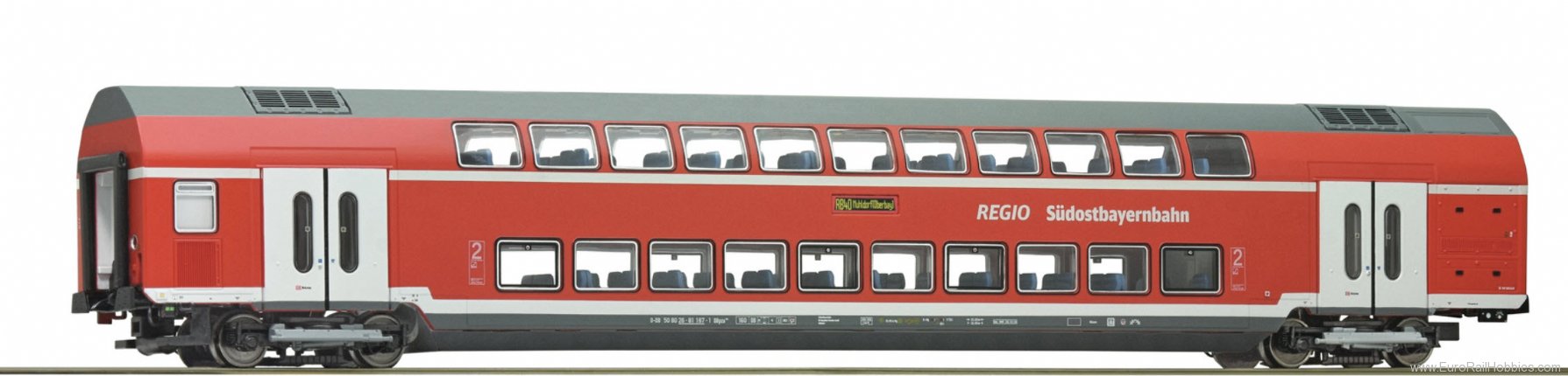 Roco 74157 2nd class double deck coach, DB AG (Factory S