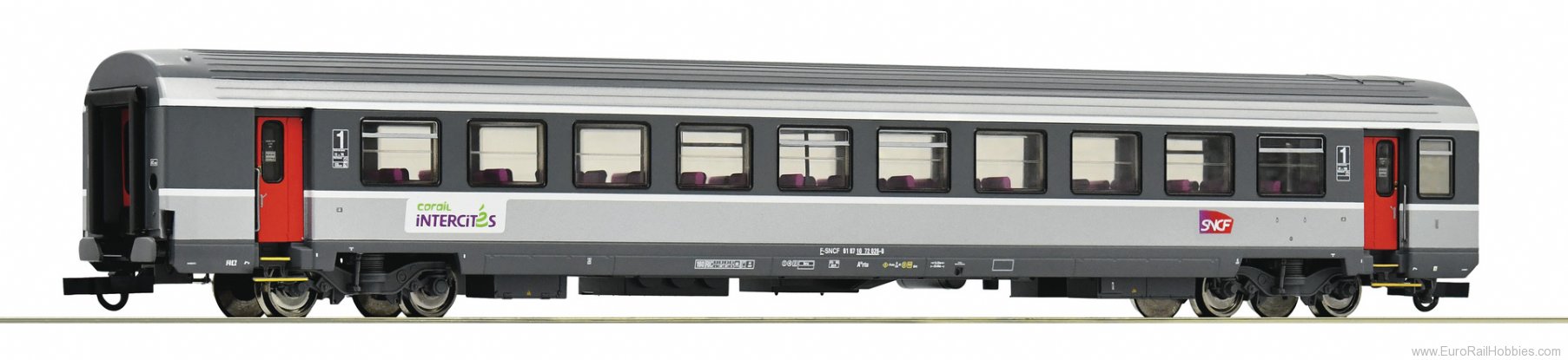 Roco 74536 SNCF 1st class Corail saloon coach 