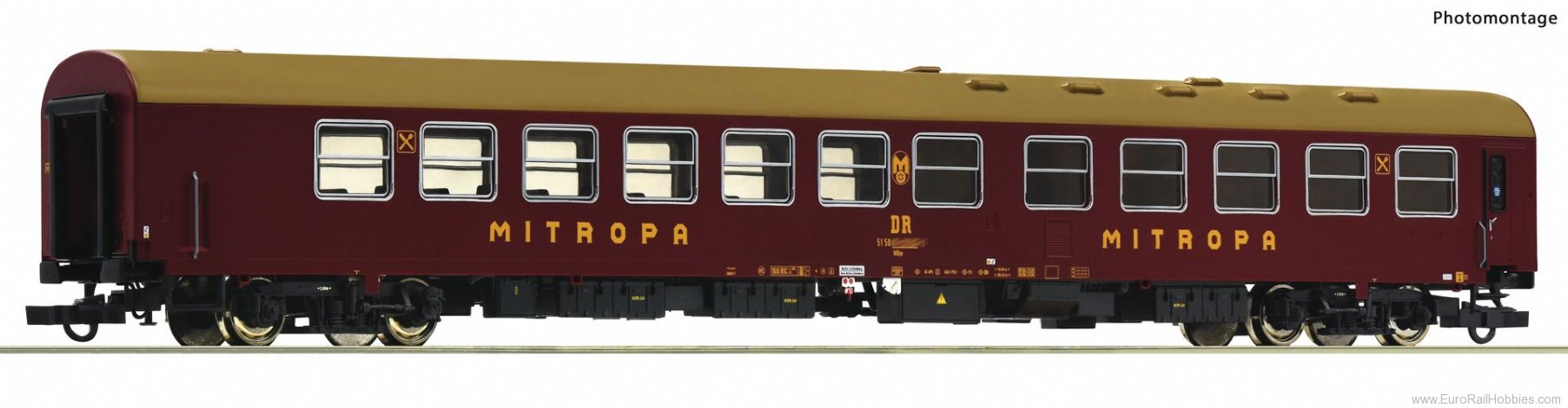 Roco 74806 DR Dining coach, MITROPA (Factory Sold Out)