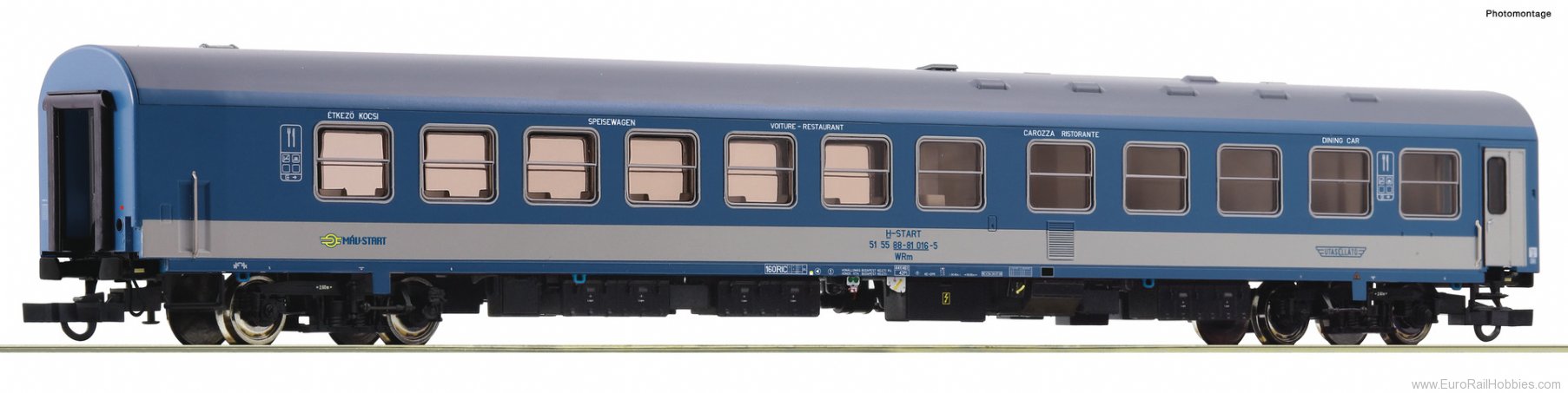 Roco 74824 Dining coach, MAV-Start