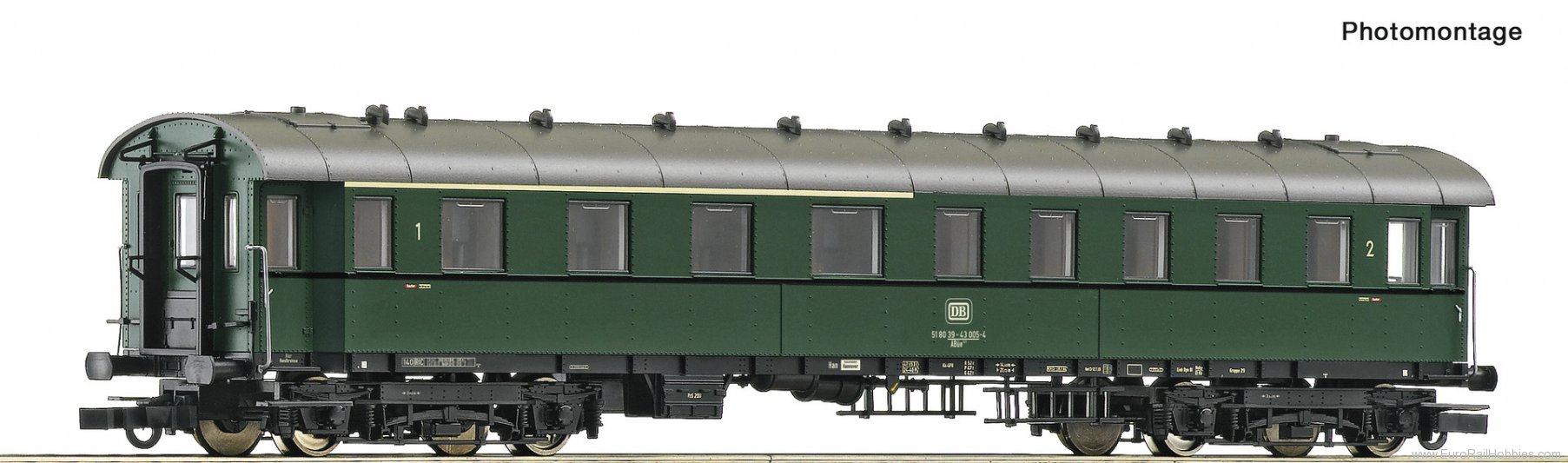 Roco 74865 1st/2nd class standard express train coach, D