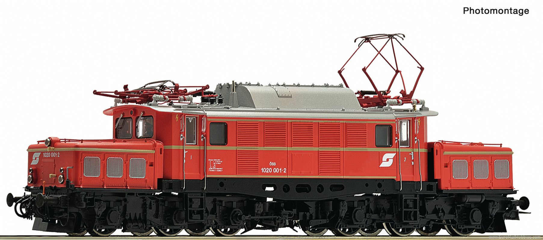Roco 7500009 Electric locomotive 1020 001-2 ÃBB (DC Ana