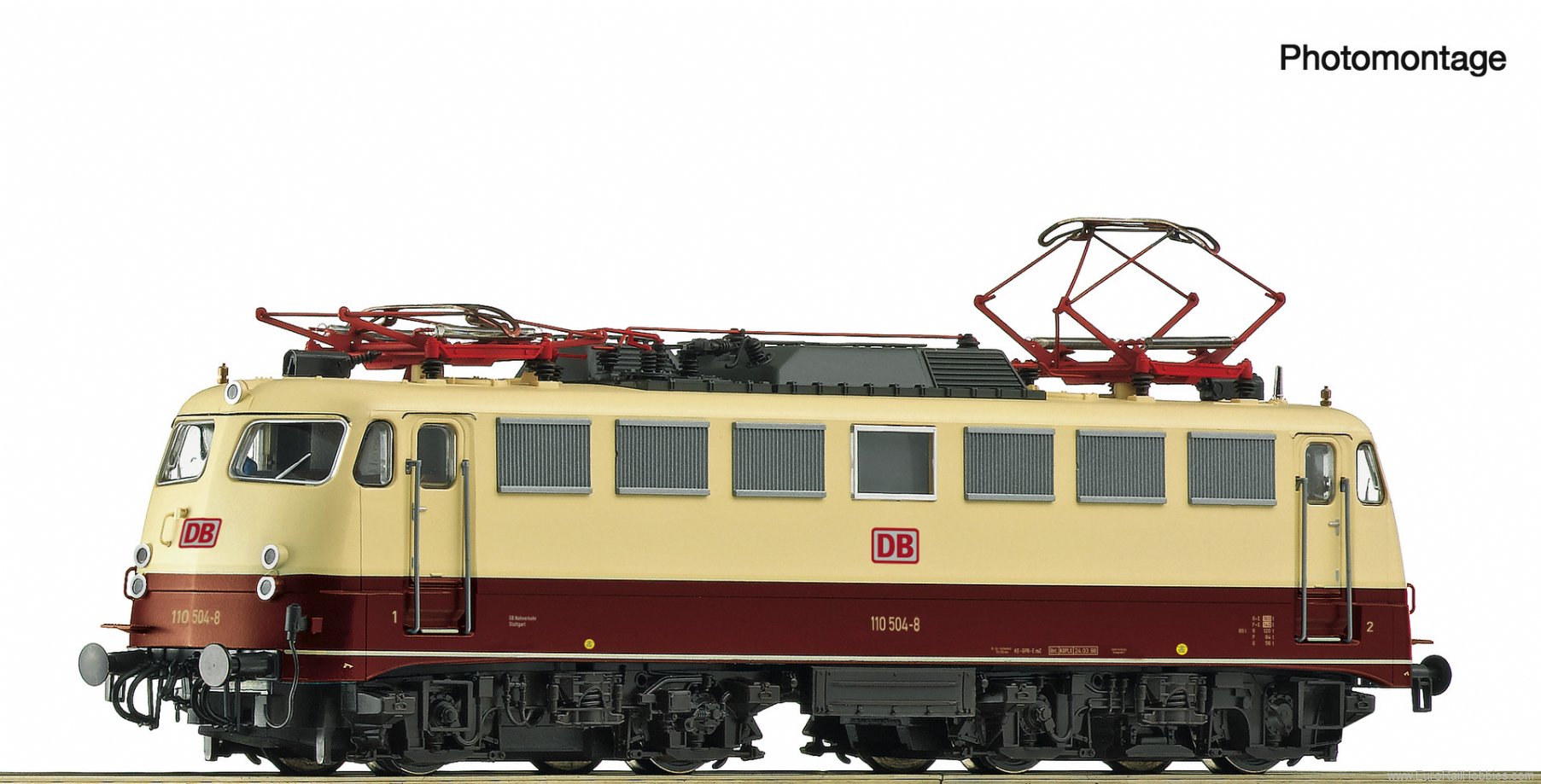 Roco 7500017 Electric locomotive 110 504-8, DB AG (DC Anal