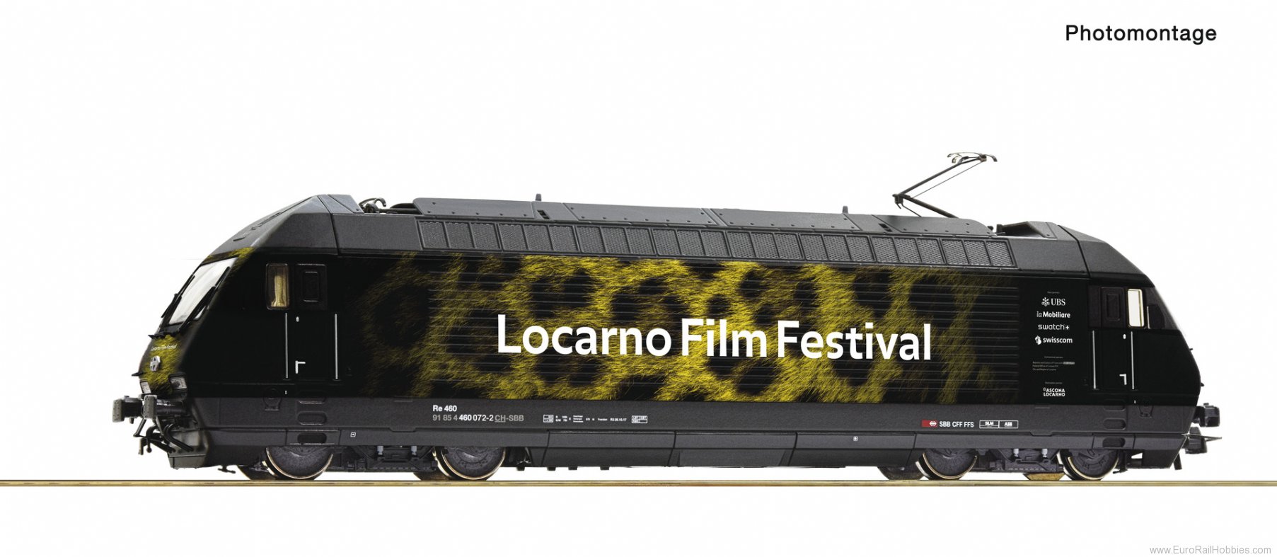 Roco 7500020 Electric locomotive Re 460 072-2 Locarno, SBB