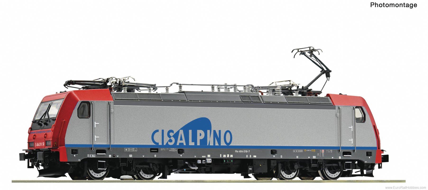 Roco 7500031 Electric locomotive Re 484 018-7, Cisalpino (