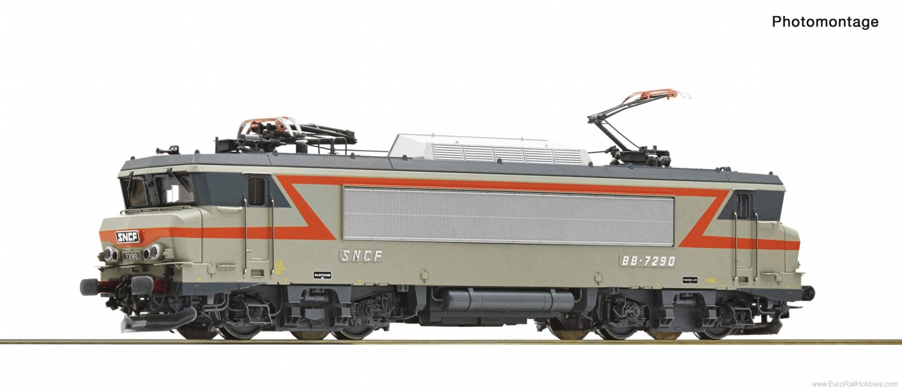 Roco 7500043 Electric locomotive BB 7290, SNCF (DC Analog)
