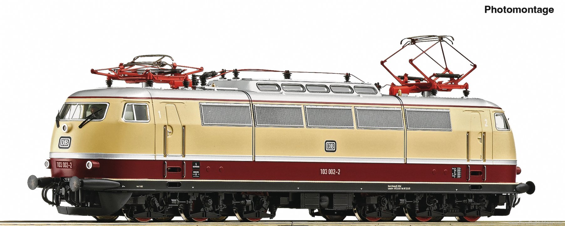 Roco 7500064 Electric locomotive 103 002-2, DB (DC Analog)
