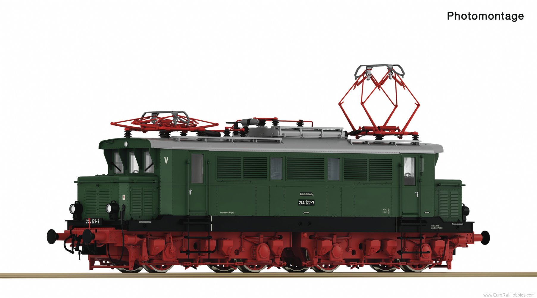 Roco 7500079 Roco DB 244 127-7 Electric locomotive