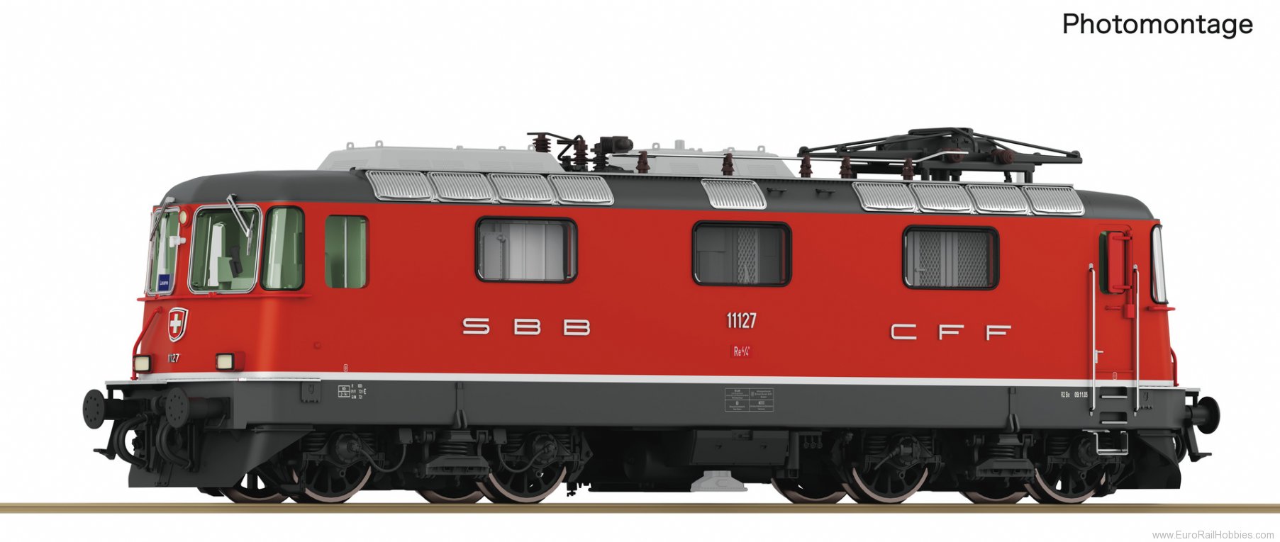 Roco 7500138 Electric locomotive Re 4/4 II 11127, SBB (DC 
