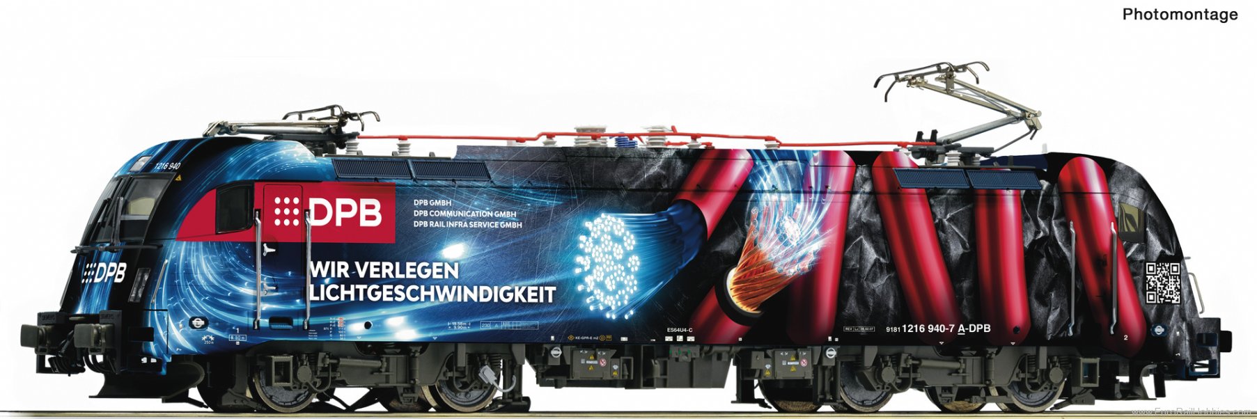 Roco 7510005 Electric locomotive 1216 940-7 DPB (Digital S