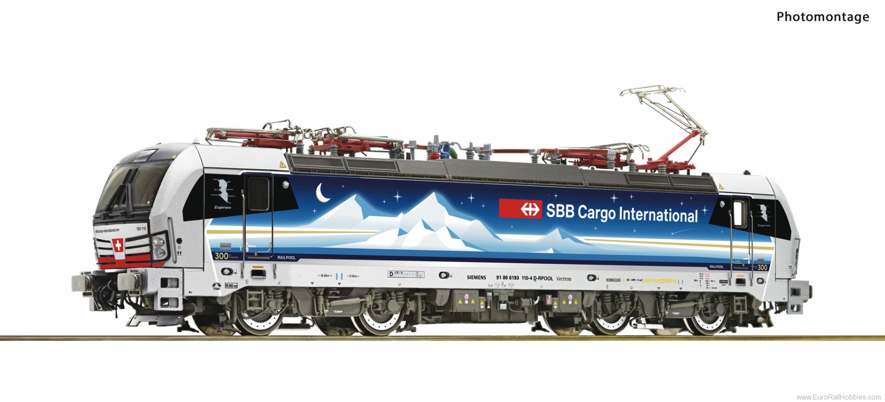 Roco 7510038 Electric locomotive 193 110-4 Goldpiercer, SB