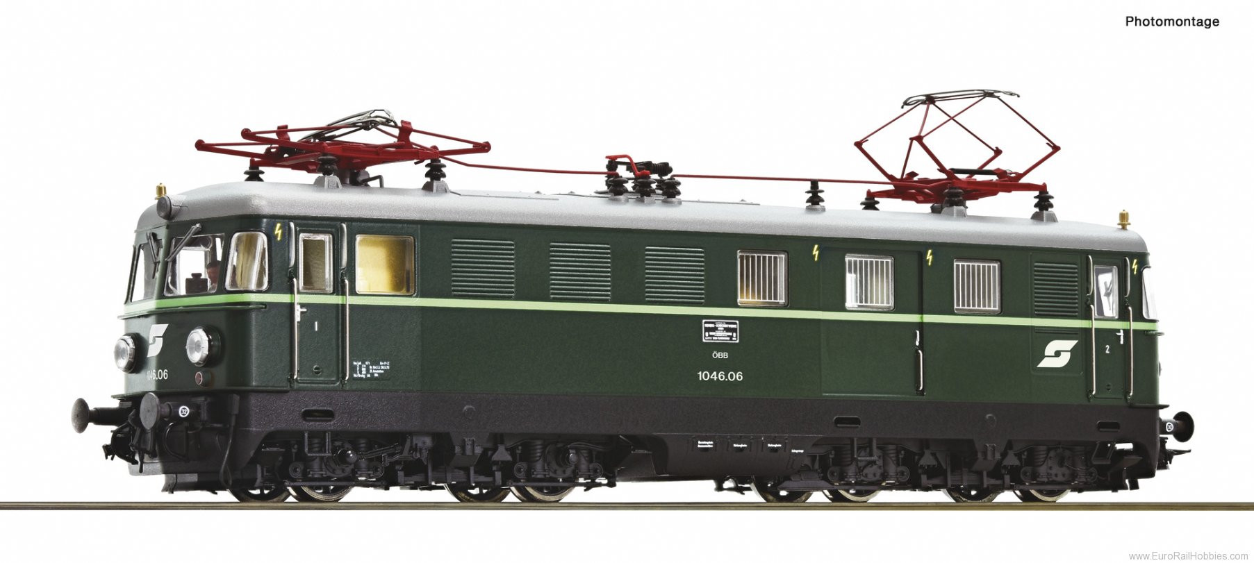 Roco 7510054 Electric locomotive 1046.06, ÃBB (DCC Soun