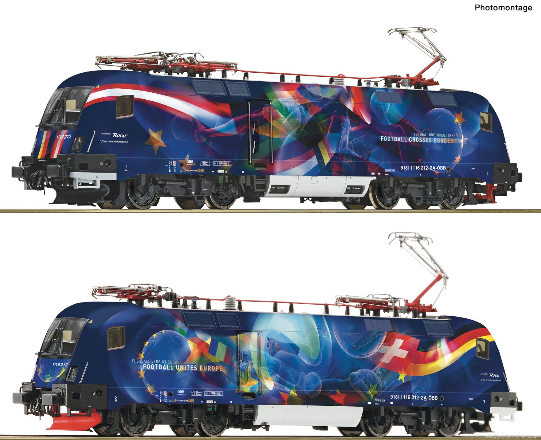 Roco 7510062 OBB Electric locomotive class 1116 âFoot