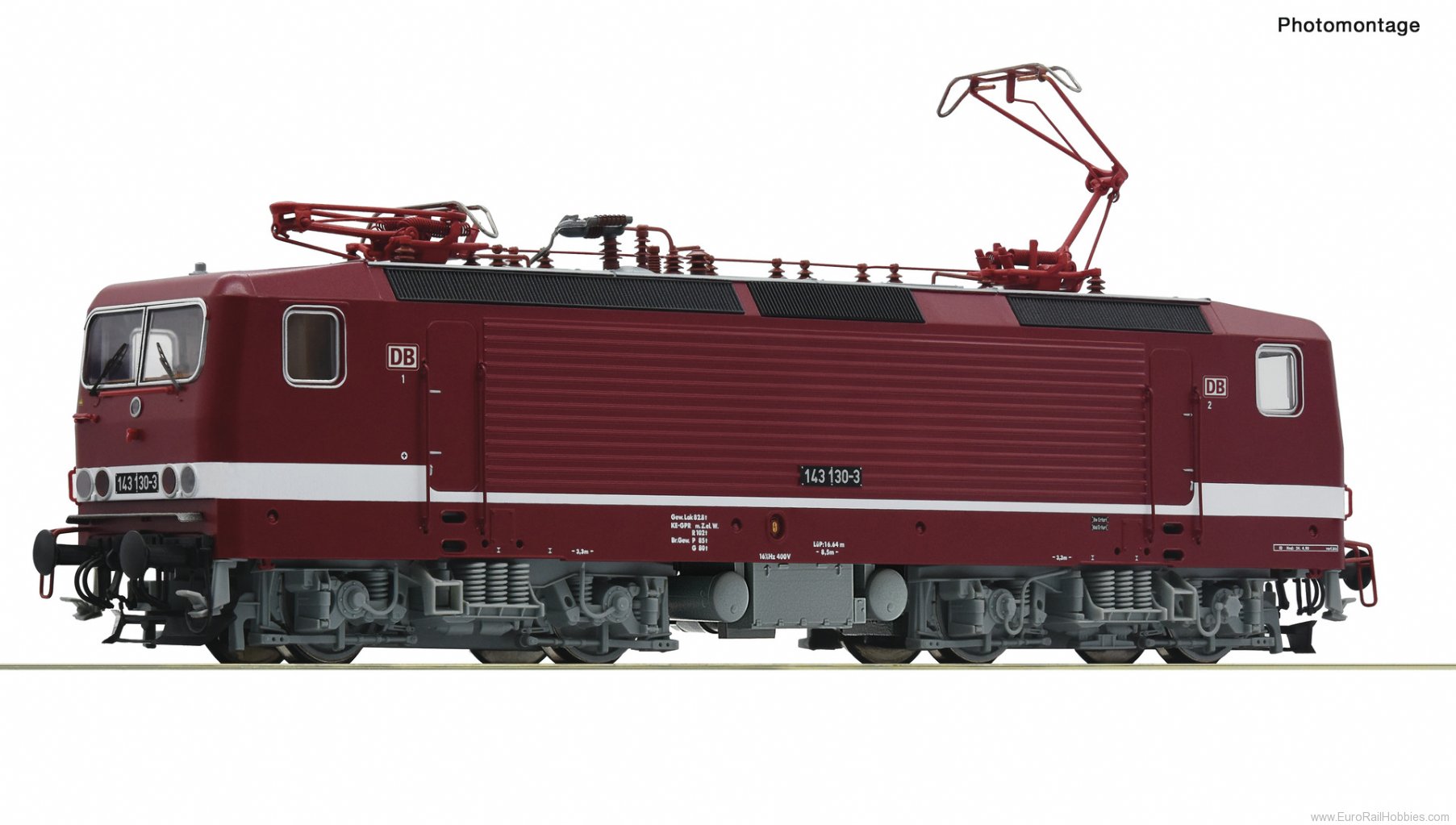 Roco 7510066 Roco DB AG 143 130-3 Electric locomotive DCC 