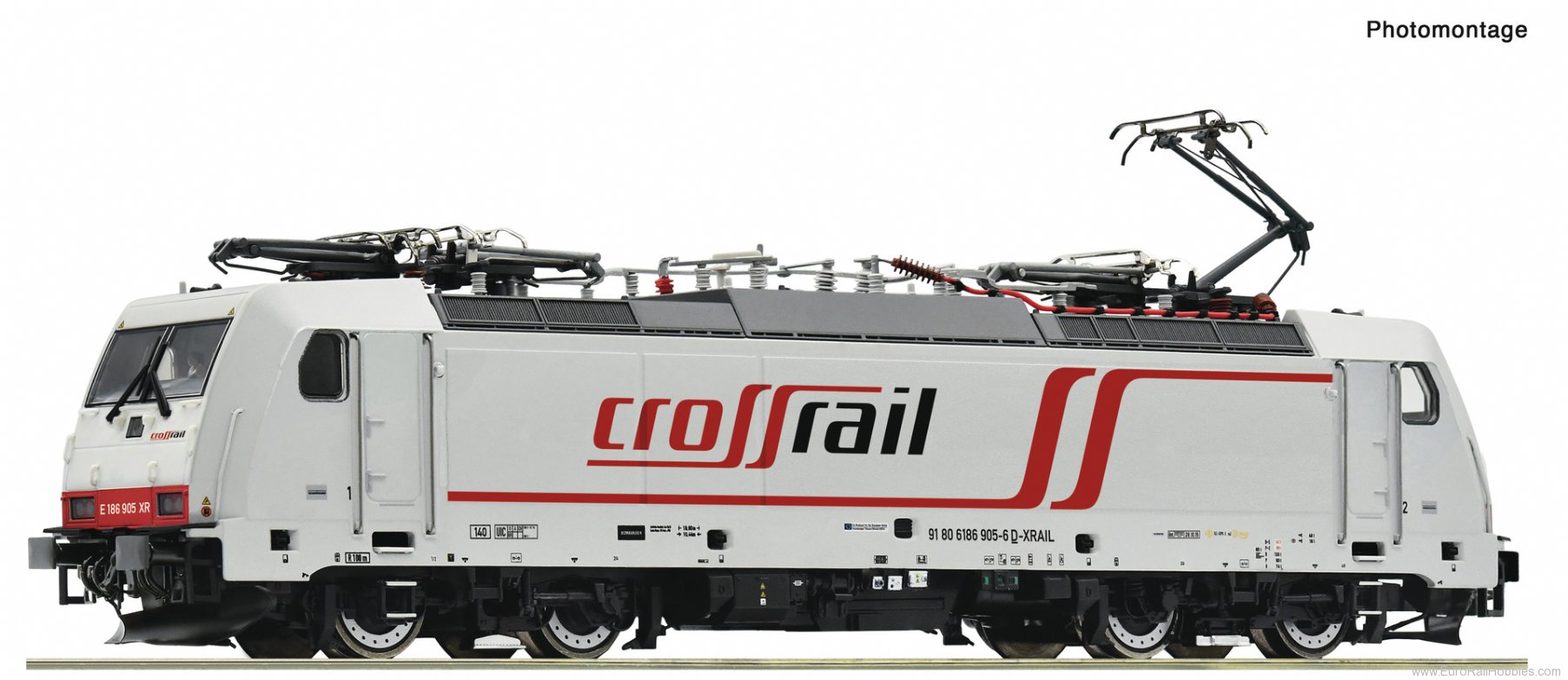Roco 7510099 Roco Electric locomotive 186 905-6, Crossrail