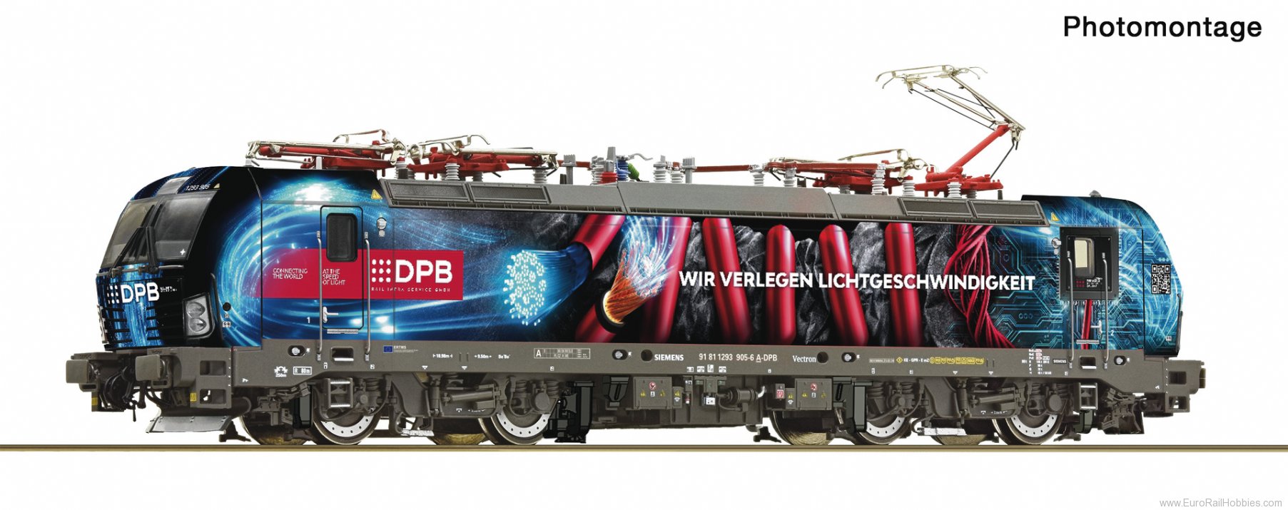 Roco 7510104 Roco Electric locomotive 1293 905-6, DPB DCC 