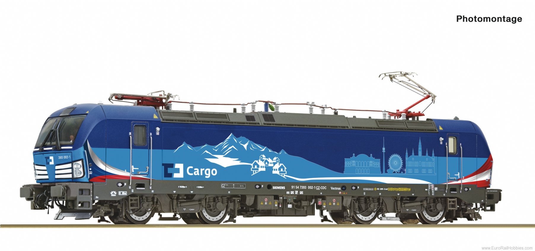 Roco 7510113 Roco CD Cargo Electric locomotive 393 002-1, 