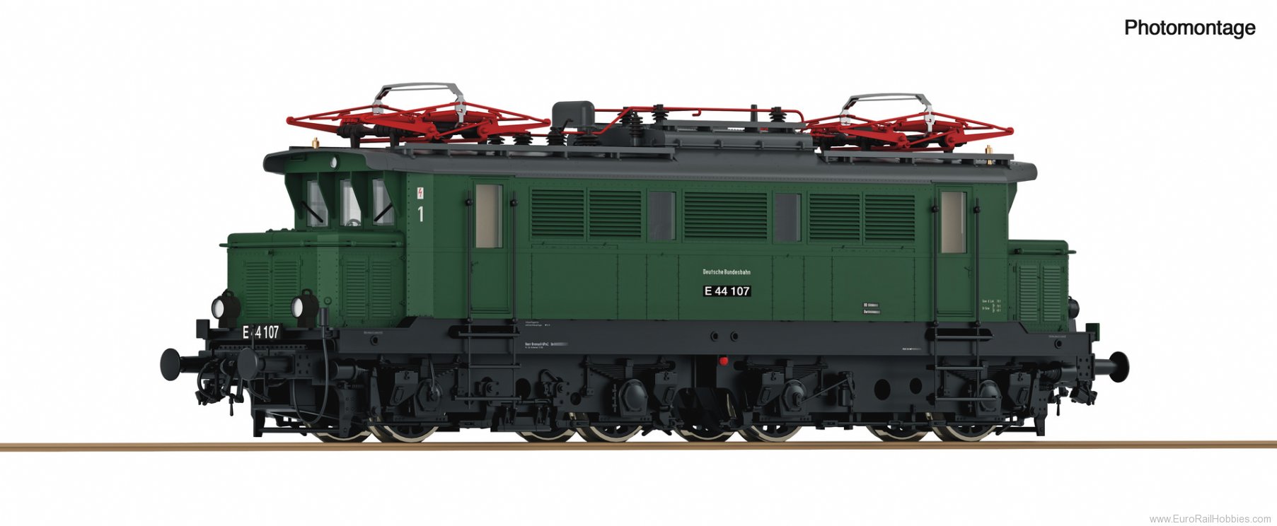Roco 7510124 Roco DB Electric locomotive E 44 107, DCC w/S