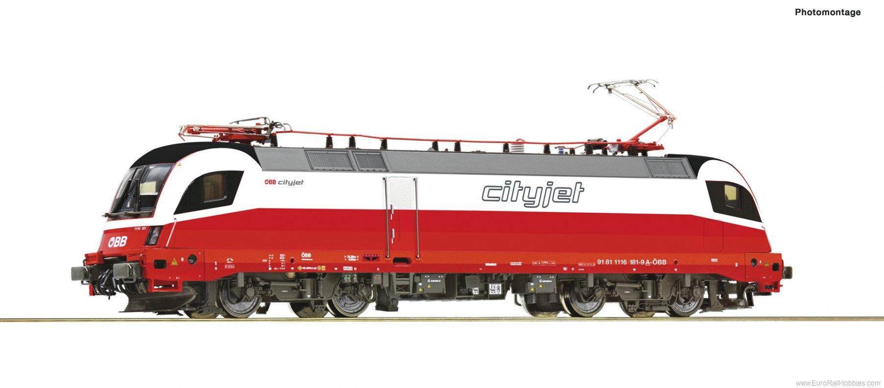 Roco 7520024 Electric locomotive 1116 181-9 ÃBB (AC Dig