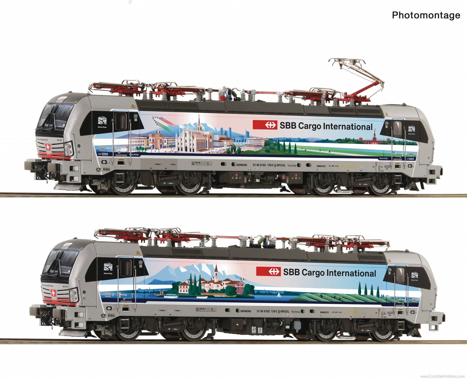 Roco 7520108 SBB Cargo Electric locomotive 193 139-3  (Mar