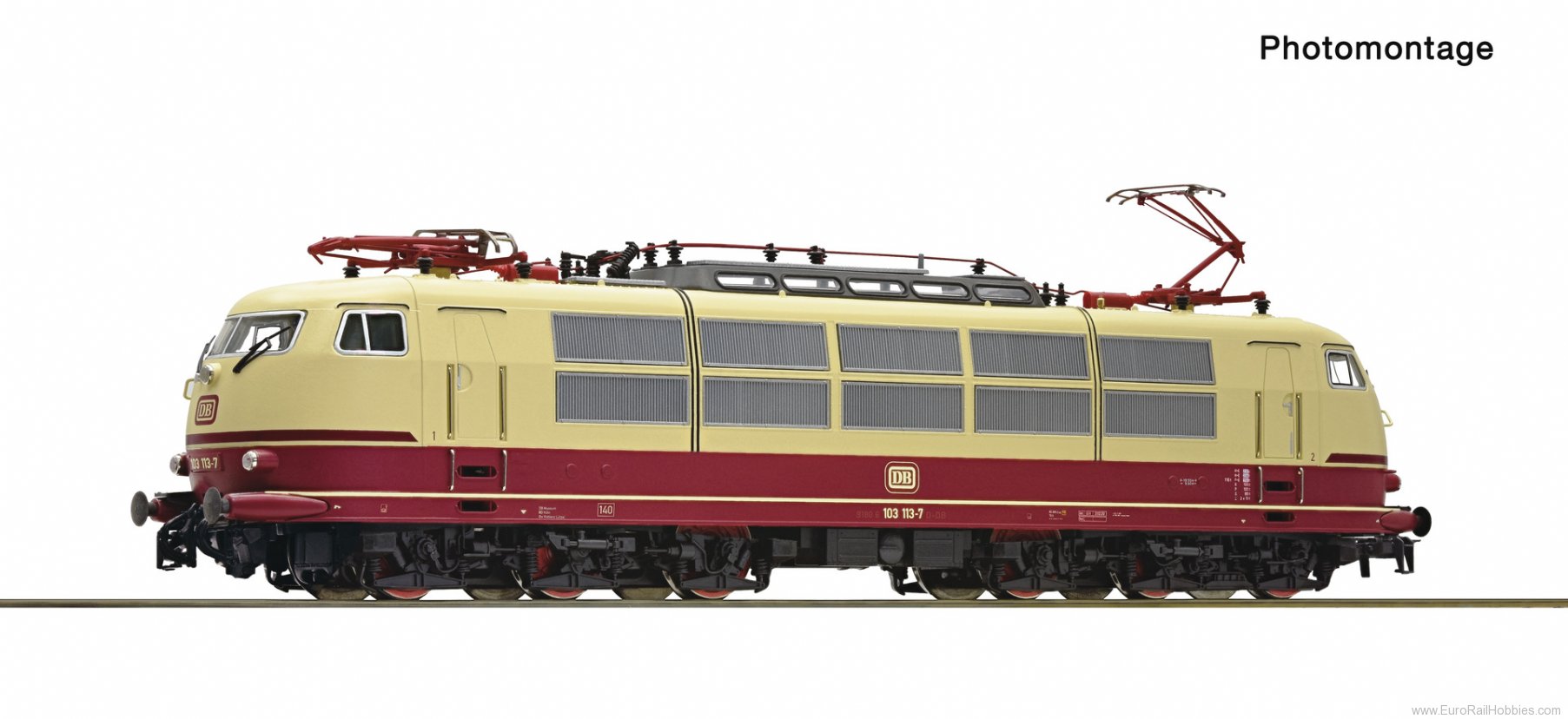 Roco 7520134 Roco DB Electric locomotive 103 113-7, (Markl