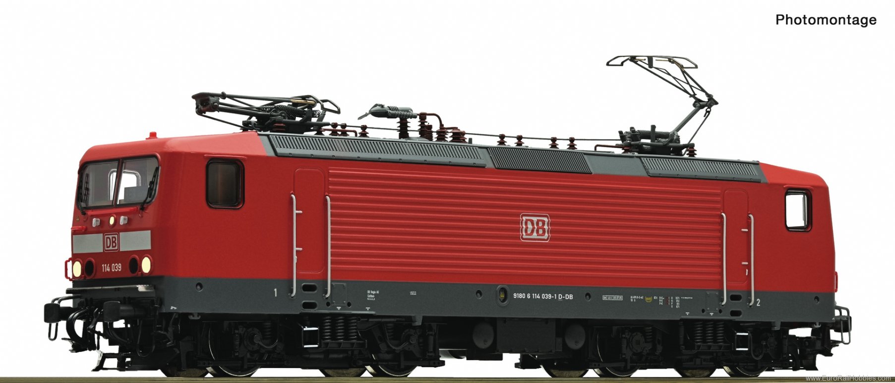 Roco 7520140 Roco DB AG Electric locomotive 114 039-1, (Ma