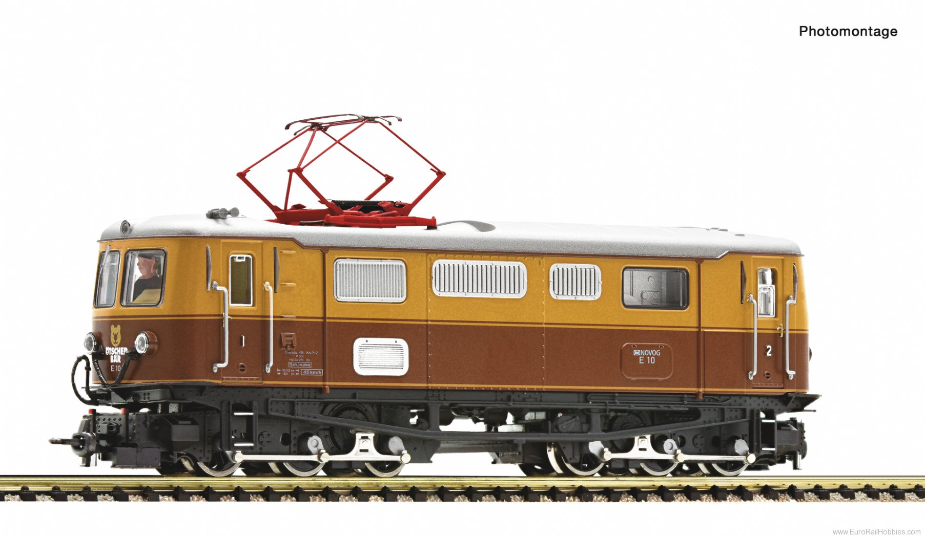Roco 7550002 Electric locomotive E10 ÃtscherbÃ¤r, NÃ