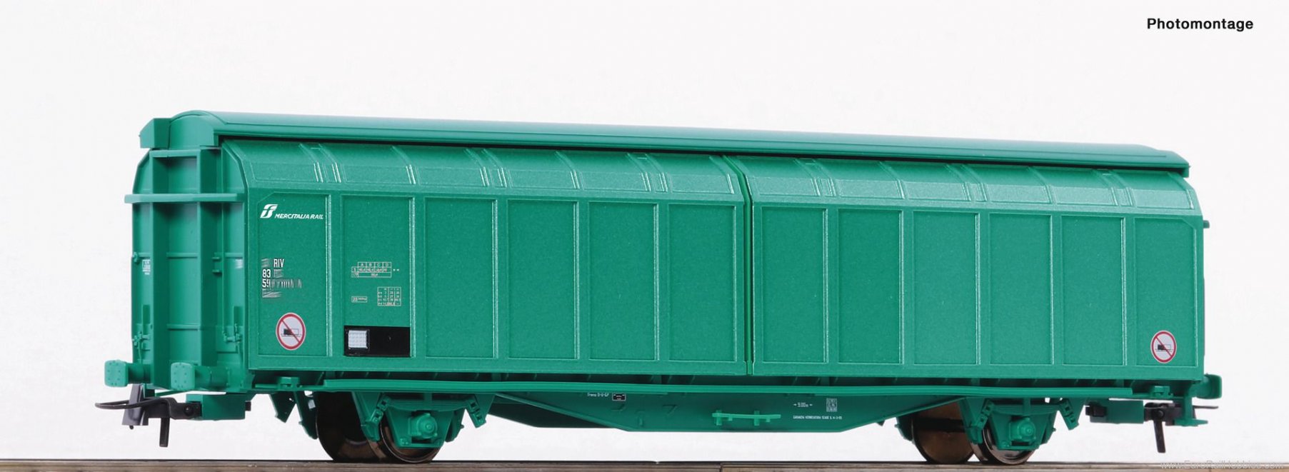 Roco 76457 Mercitalia Rail Sliding wall wagon 