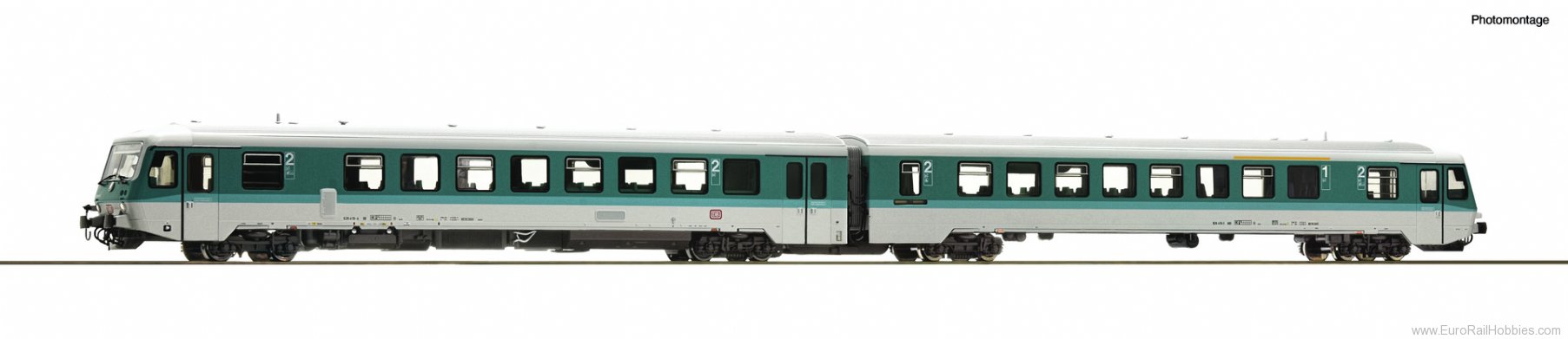 Roco 7700005 Diesel multiple unit 628 409-5, DB (DC Analog