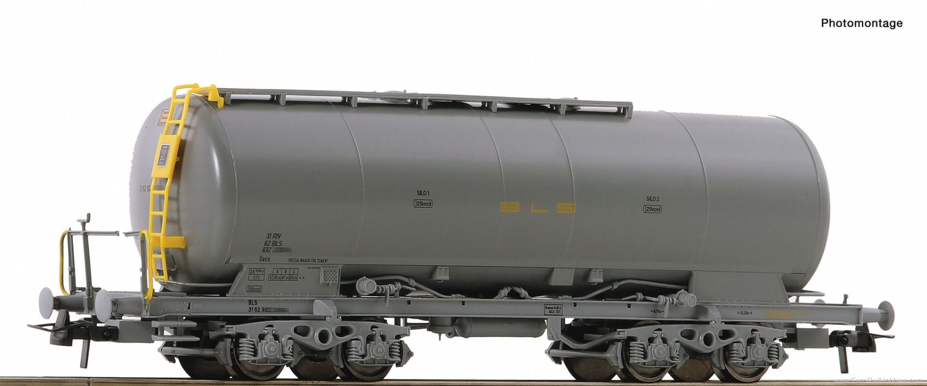 Roco 77424 Cement silo wagon, BLS