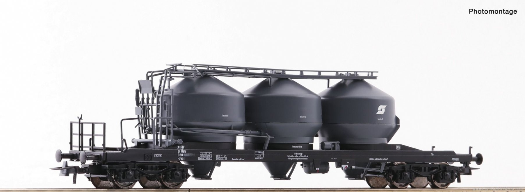 Roco 77440 Dust silo wagon, ÃBB