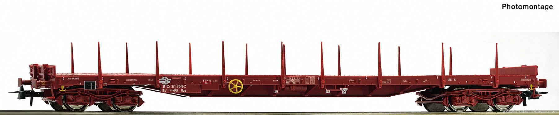 Roco 77684 Stake wagon, MAV