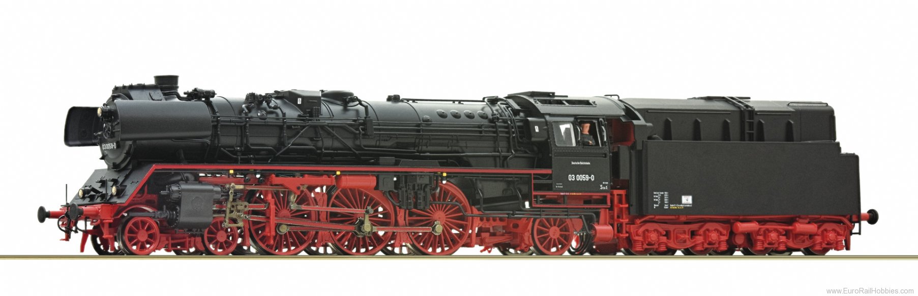 Roco 78068 Steam locomotive 03 0059-0, DR (AC Digital So