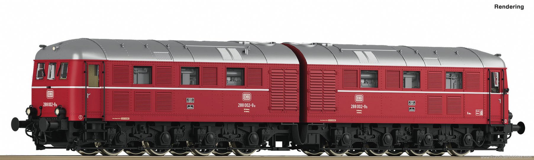 Roco 78116 DB Diesel-electric double locomotive 288 002-